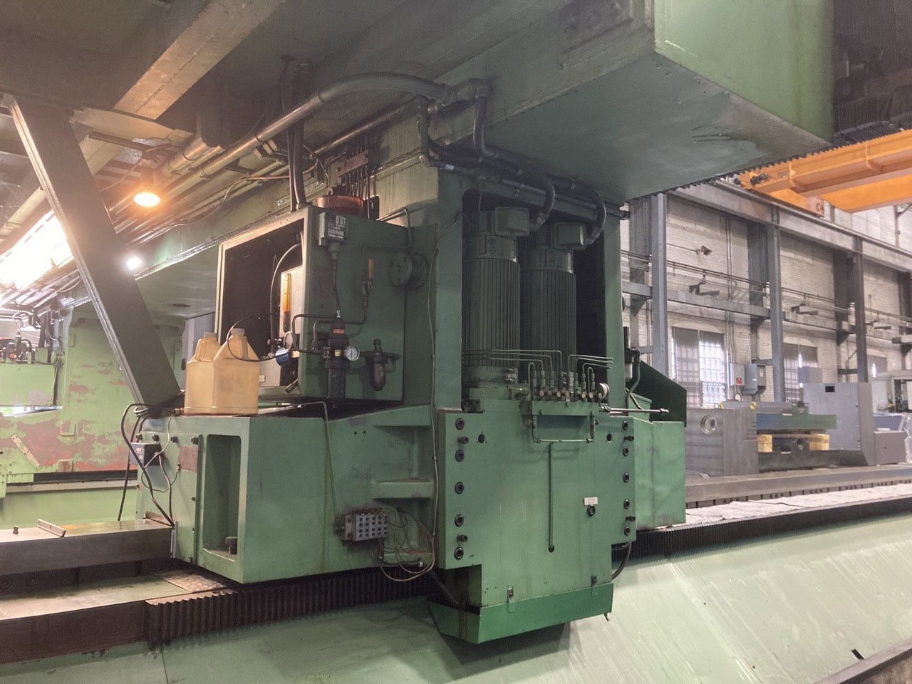 40' x 8' RD&D Model VTC 53/60 CNC Gantry Mill, 1990 - Universal Head, 80 HP, Cat 50, Fanuc Control - Image 10