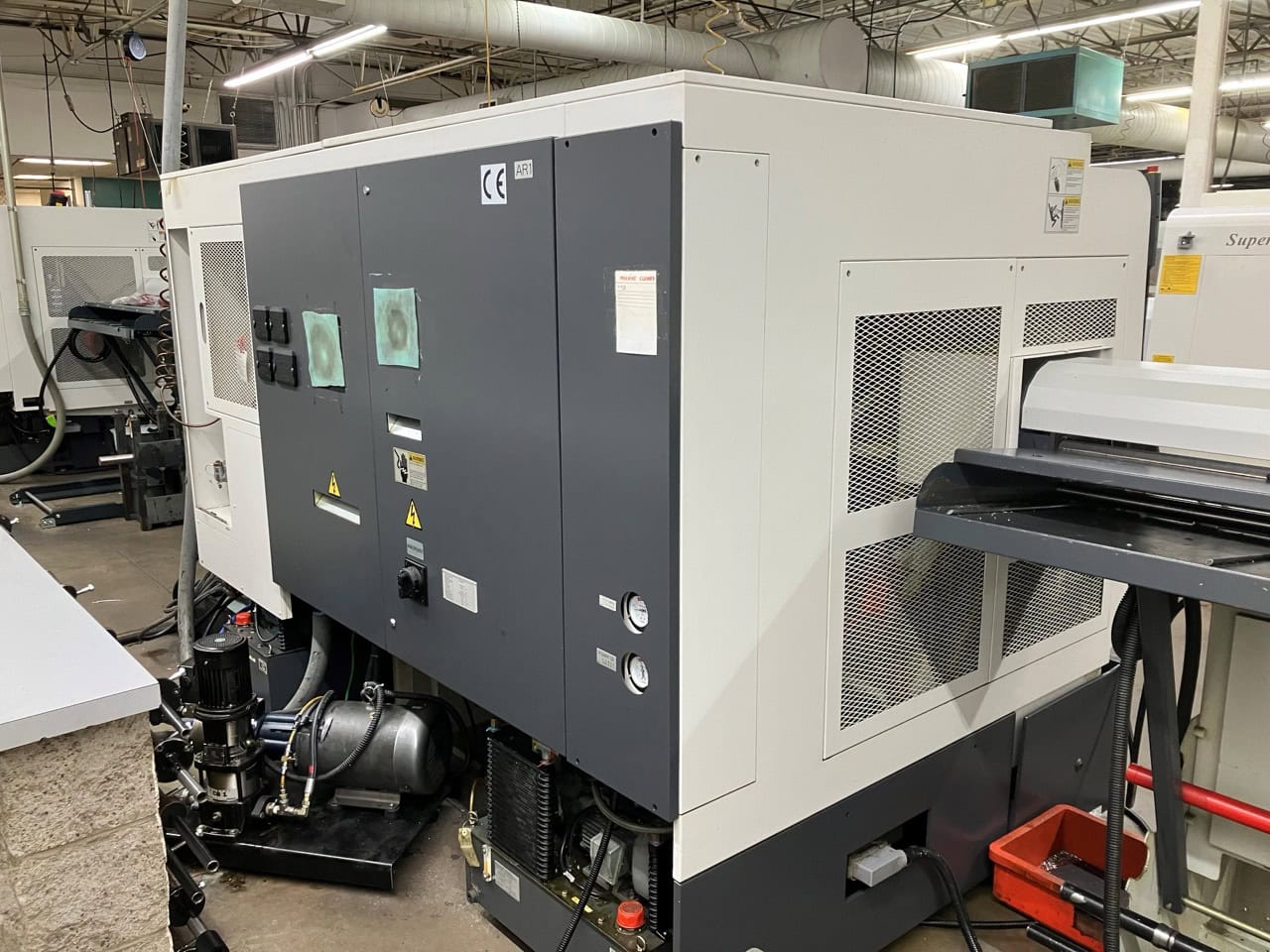 Nakamura Super NTY3 Twin-Spindle CNC Lathe, 2006 - 3 Turret, Y-Axis, Live Tool, Bar Feeder, Fanuc - Image 3