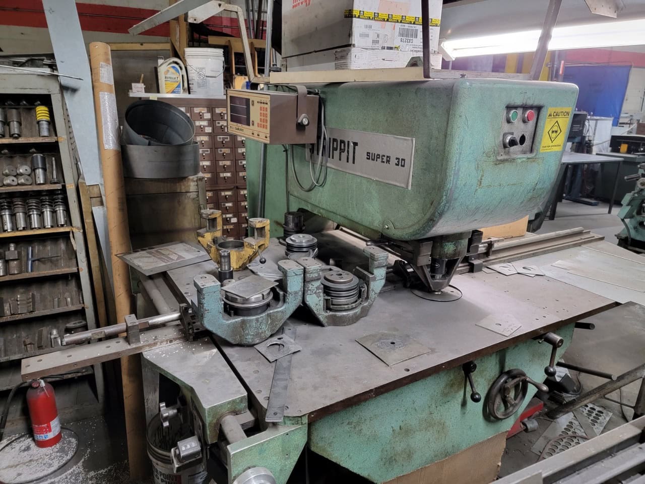 5' x 20' Linde CM250 CNC Plasma, 1990 - 65 Amp Hypertherm Powermax 65 - Image 22