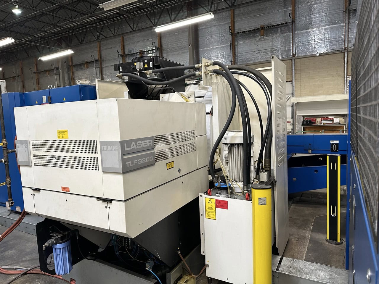 24 Ton Trumpf TruMatic 6000 Laser/Turret Combo, 2004 - 3200 Watts - Image 8