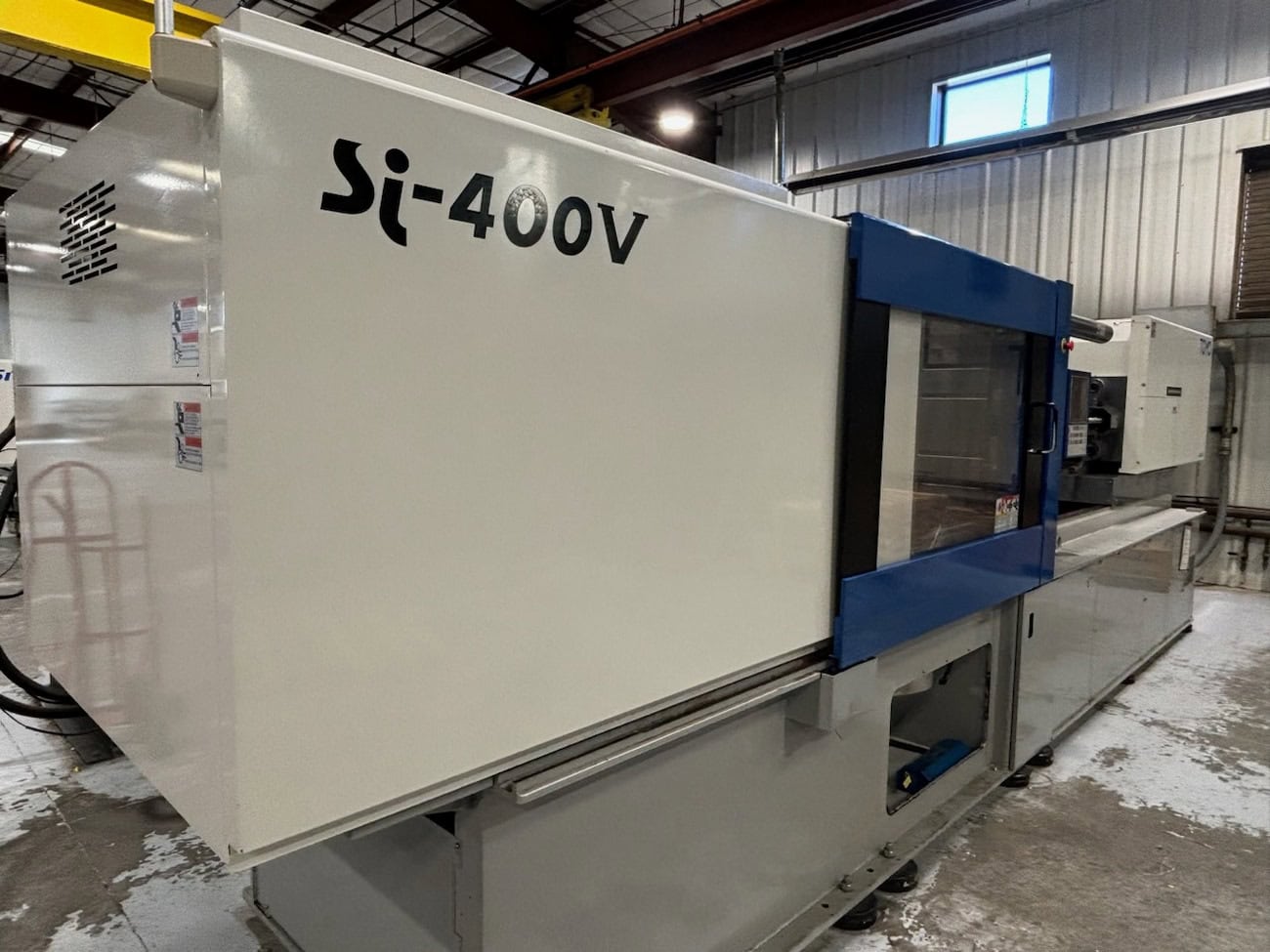 400 Ton 45.3 oz Shot Size Toyo Si-400V-J450CU Electric Injection Molding Machine, 2012 - Image 2