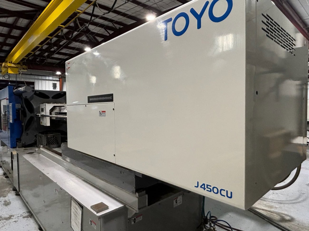 400 Ton 45.3 oz Shot Size Toyo Si-400V-J450CU Electric Injection Molding Machine, 2012 - Image 3