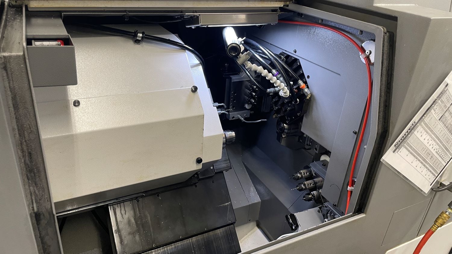 Citizen K16E VII CNC Swiss Lathe, 2012 - Bar Feeder, Live Tooling - Image 12