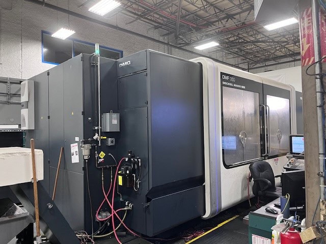 DMG Mori DMF 360/11 Linear, 5 Axis Machining Center, 2012 Under Power, Clean - Image 6