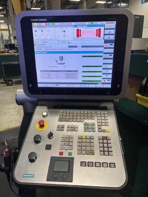 DMG Mori DMF 360/11 Linear, 5 Axis Machining Center, 2012 Under Power, Clean - Image 7