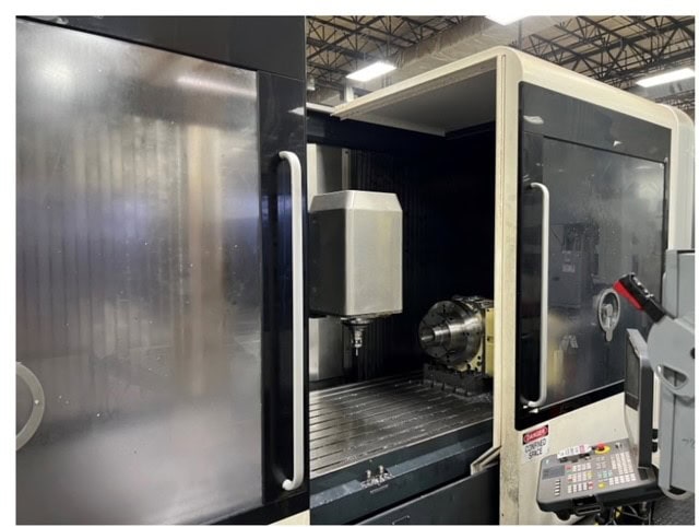 DMG Mori DMF 360/11 Linear, 5 Axis Machining Center, 2012 Under Power, Clean
