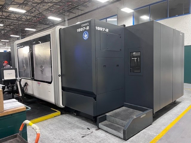 DMG Mori DMF 360/11 Linear, 5 Axis Machining Center, 2012 Under Power, Clean - Image 2