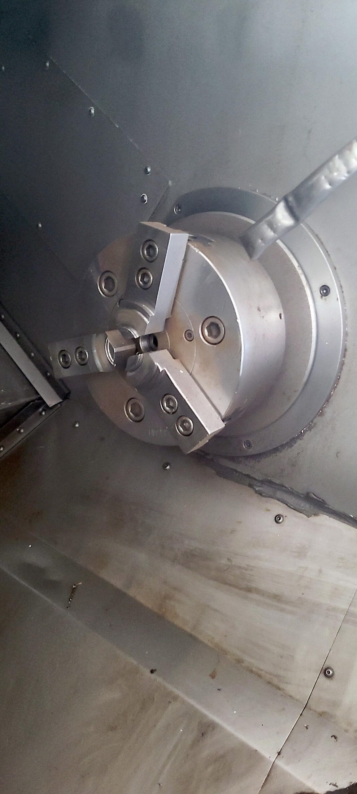 FUJI TNW-35TR 6-AXIS TWIN SPINDLE LIVE TOOL LATHE W/ GANTRY LOADER, 2007- Twin Turrets, 8" Chucks x2 - Image 6