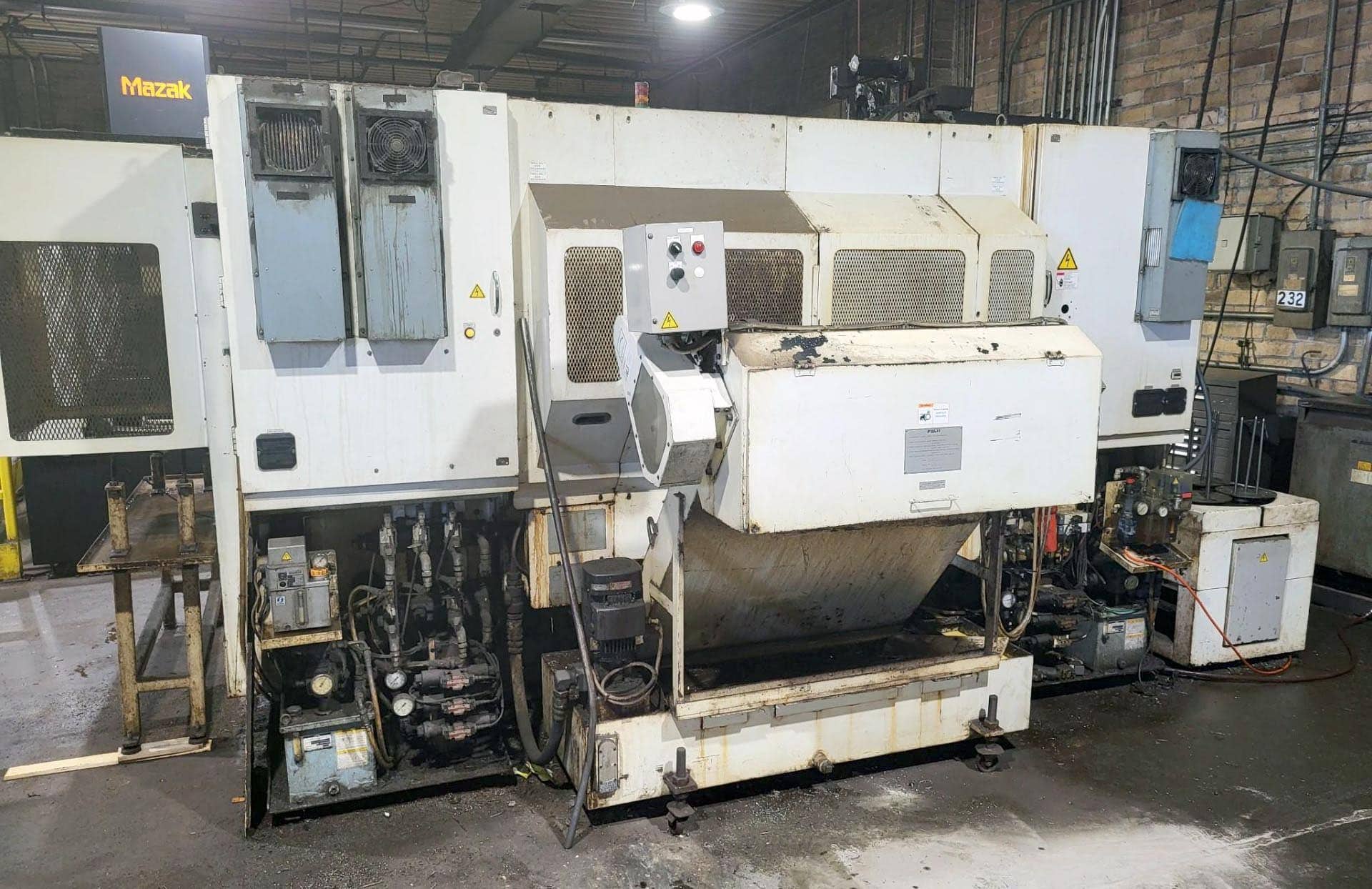 FUJI TNW-35TR 6-AXIS TWIN SPINDLE LIVE TOOL LATHE W/ GANTRY LOADER, 2007- Twin Turrets, 8" Chucks x2 - Image 17