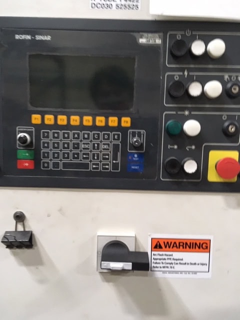 3500 Watt Rofin Sinar DC035R Slab Laser, 2001 - Image 3