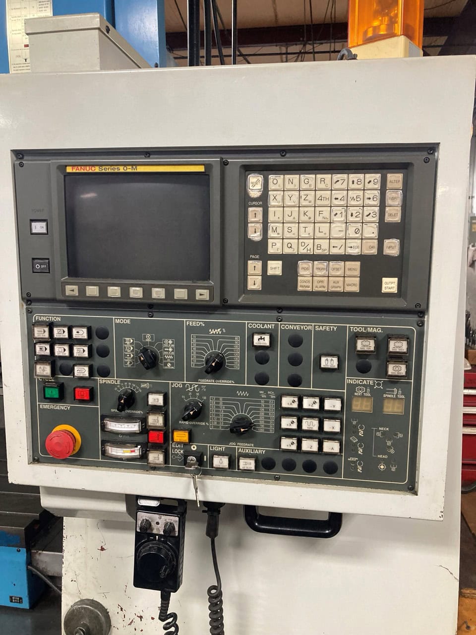 YCM Supermax Max-1 Rebel VMC, 1991 - Fanuc Control - Image 3