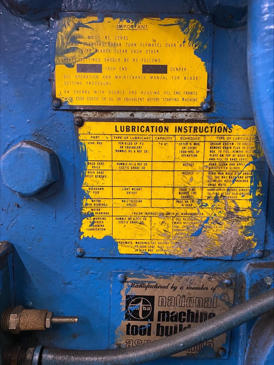 3/16" x 10' Wysong 1010-R3 Power Squaring Shear, 1978 - Image 5