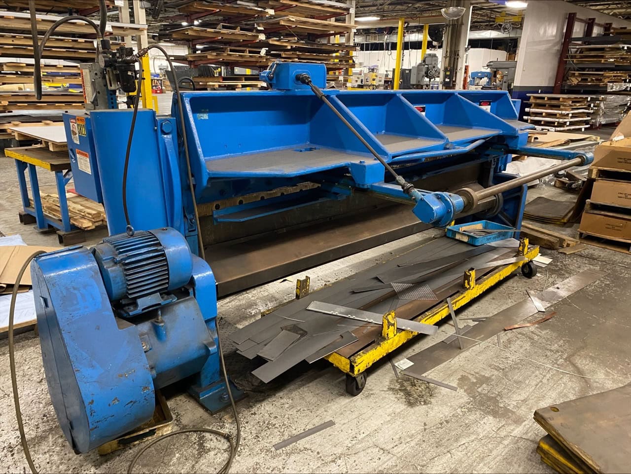 3/16" x 10' Wysong 1010-R3 Power Squaring Shear, 1978 - Image 6