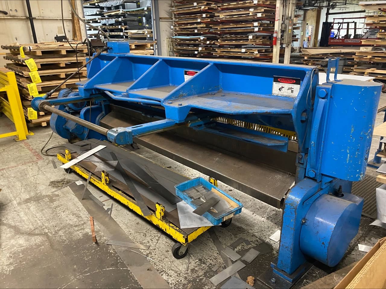 3/16" x 10' Wysong 1010-R3 Power Squaring Shear, 1978 - Image 7