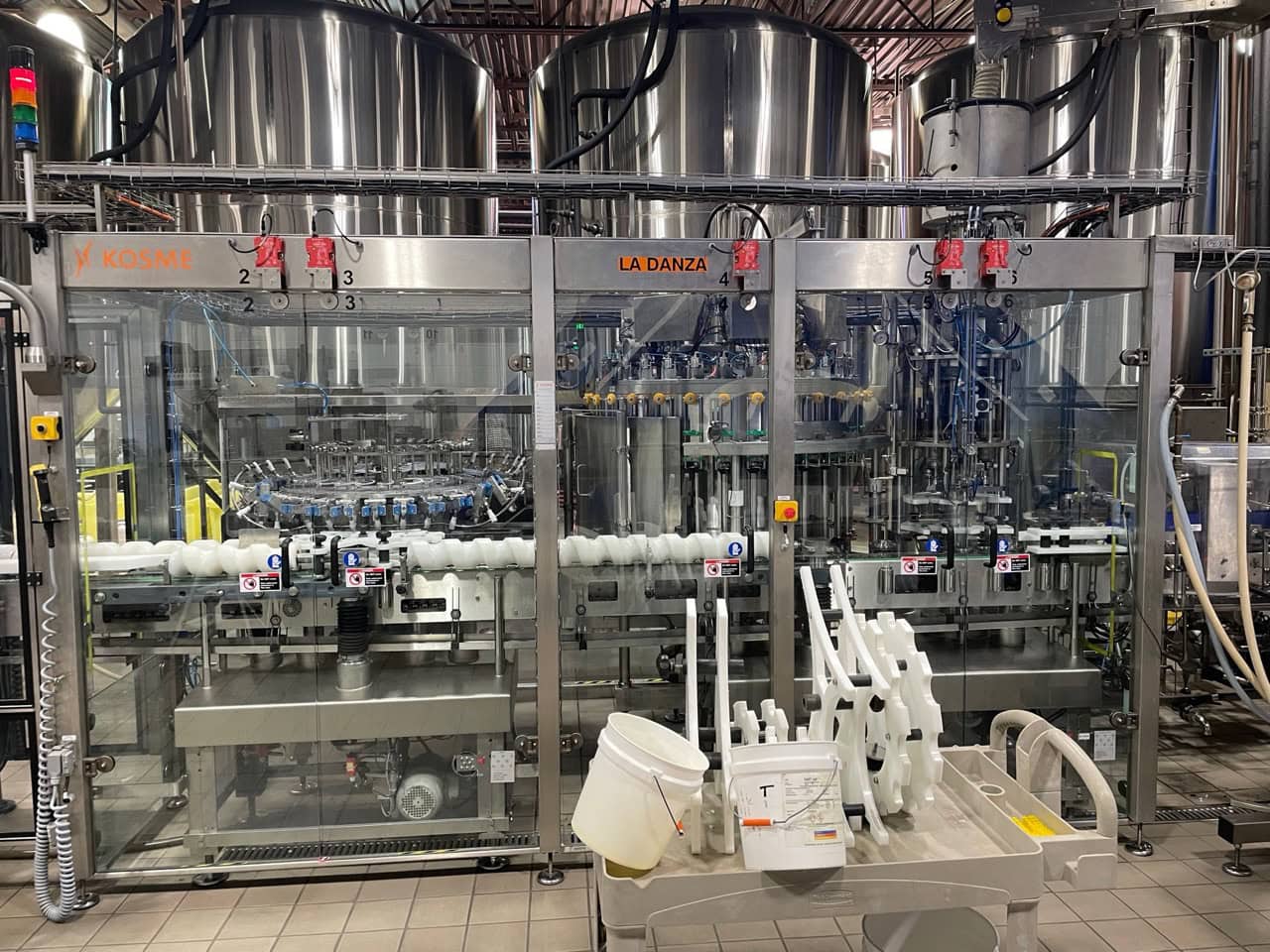 Kosme High Speed Bottling Line, 2017