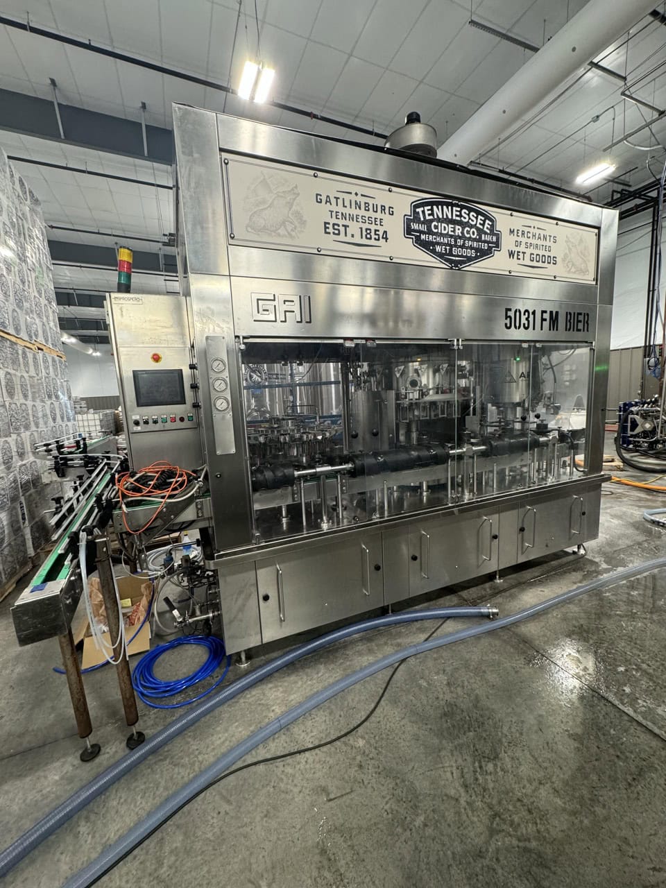 GAI 5031FM-Bier Bottle Filling and Crowning Machine, 2015 - Image 2