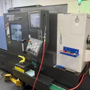 Doosan Puma 2600SY-II Twin Spindle Y-Axis CNC Lathe, 2022 - Capto C4 Tooling Package, Live Tooling, Chip Conveyor, Low Hours