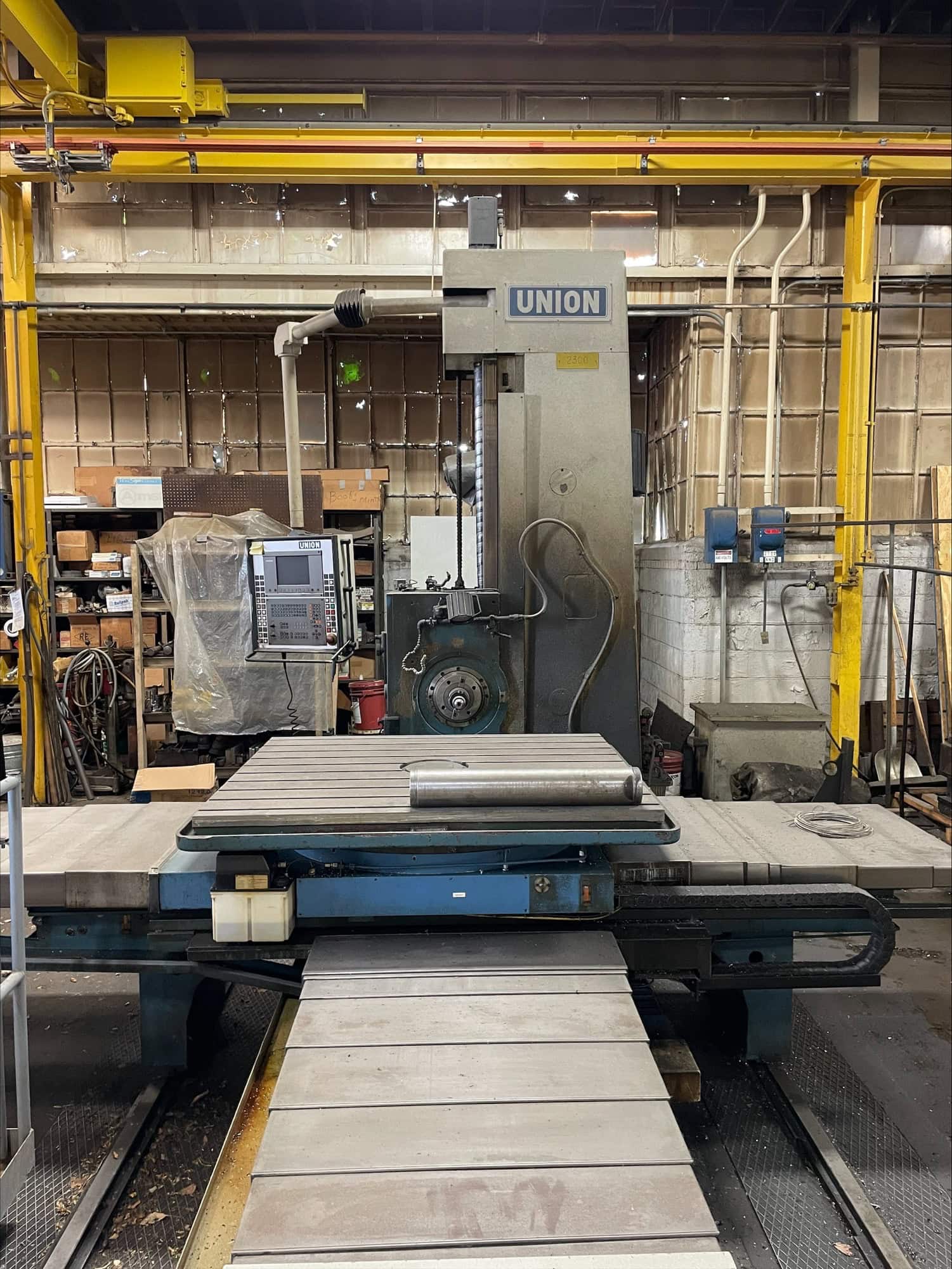 Union BFT 102 Boring Mill, 1998 - Heidenhain TNC 426 Control