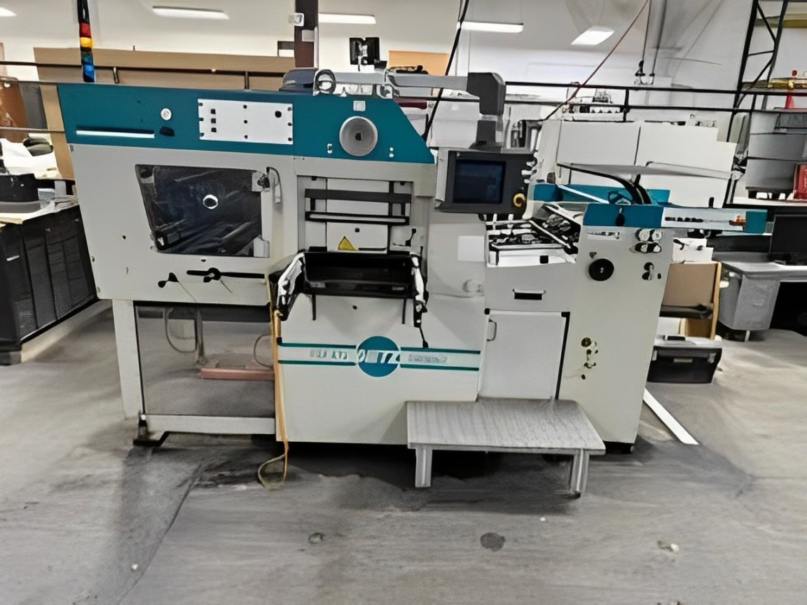 165 Ton Gietz FSA 870 High Speed Foil Stamping and Embossing Machine, 2005