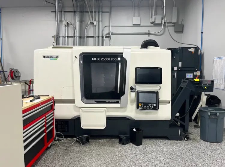 DMG Mori NLX2500SY/700 CNC Lathe, 2022 - Low Hours, Tooling, Live Tooling