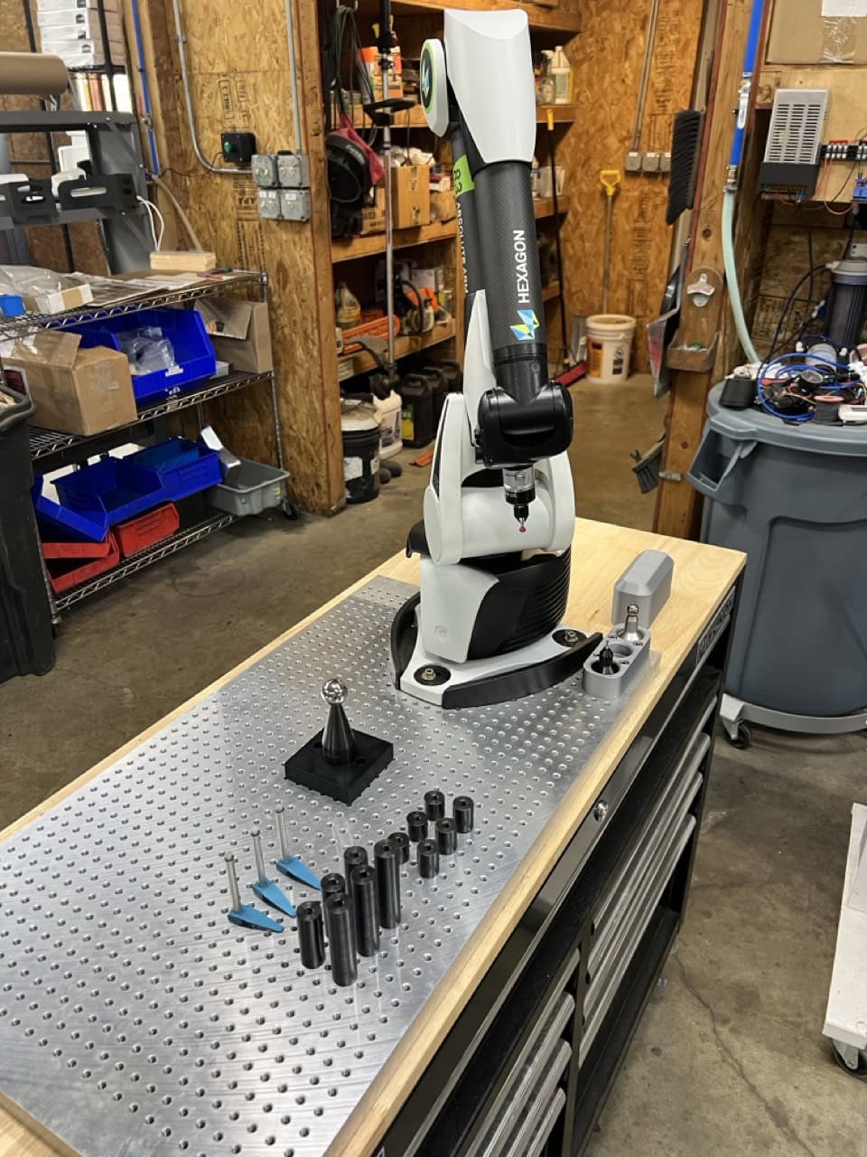 Hexagon Absolute Arm 8312 CMM, 2020 - 6-Axis, Tooling+Extras, Hexagon Inspire Software