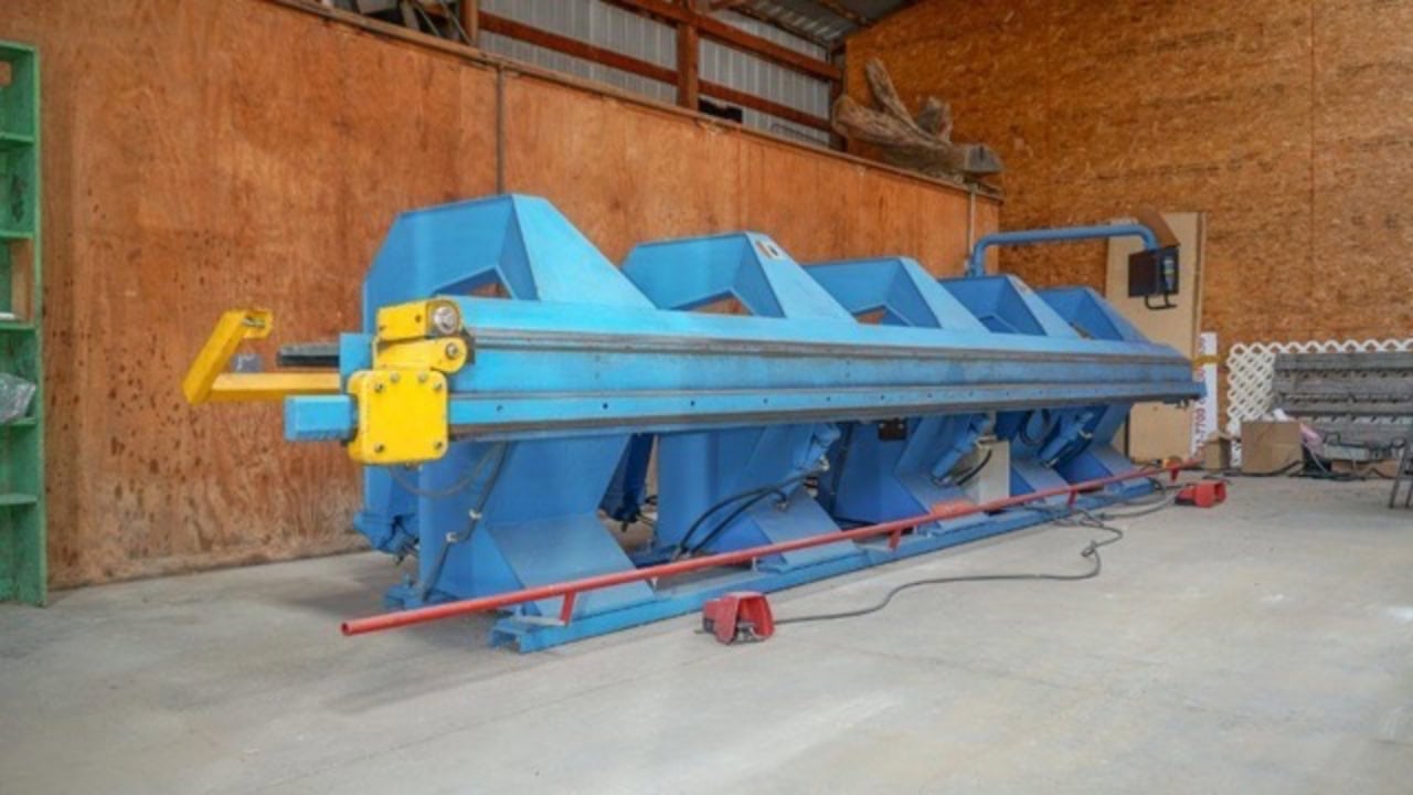 252'' Jorns AG Norma-Line 125-SM-CNC400-AG Folding System, 2003