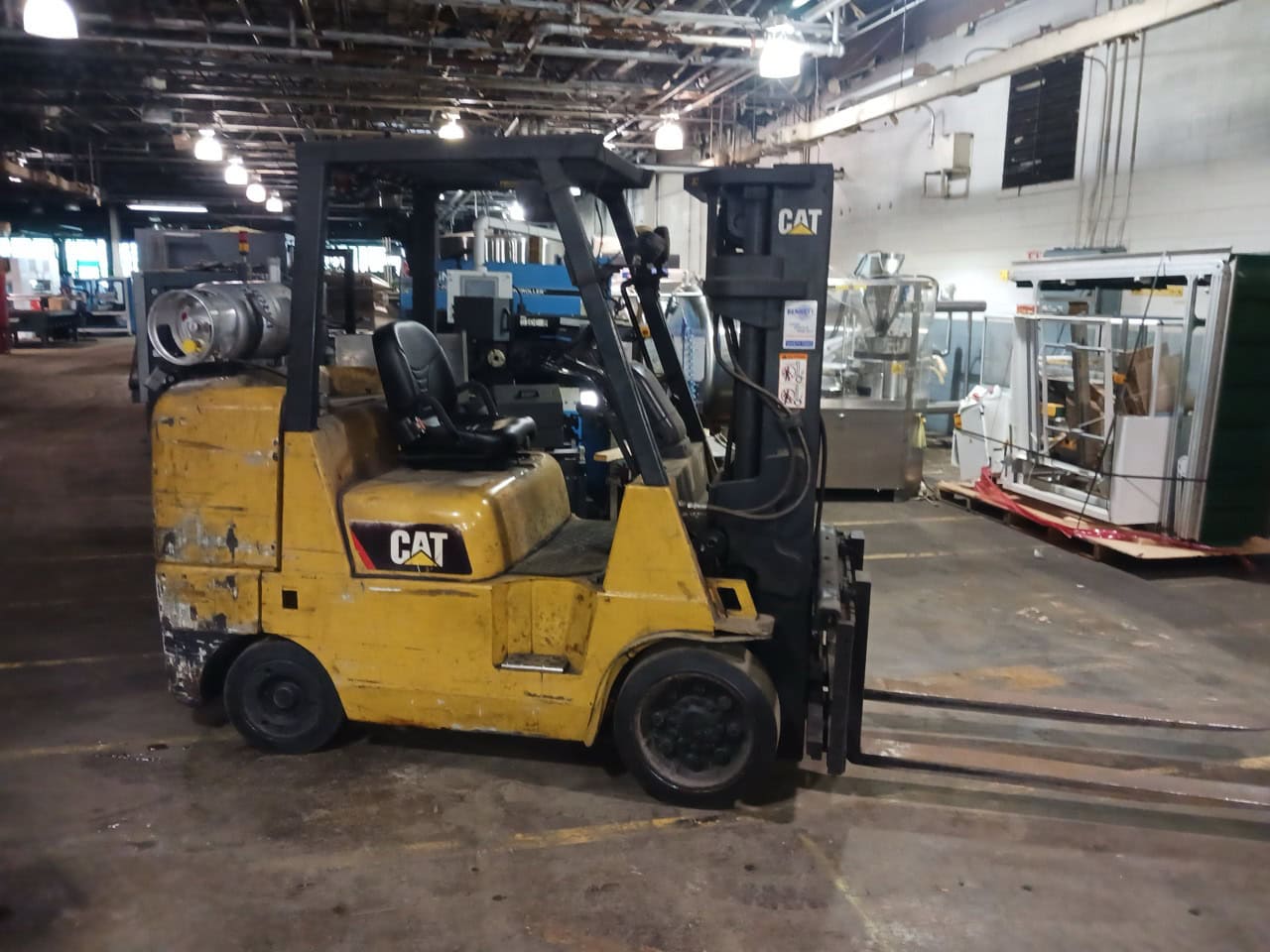 CAT GC45K SWB 10,000 Propane Forklift, 2018