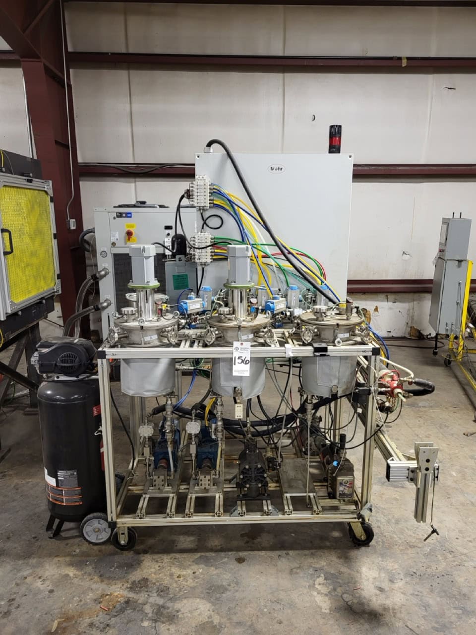 Mahr 3 Component Metering Mix and Dispense Machine, 2021