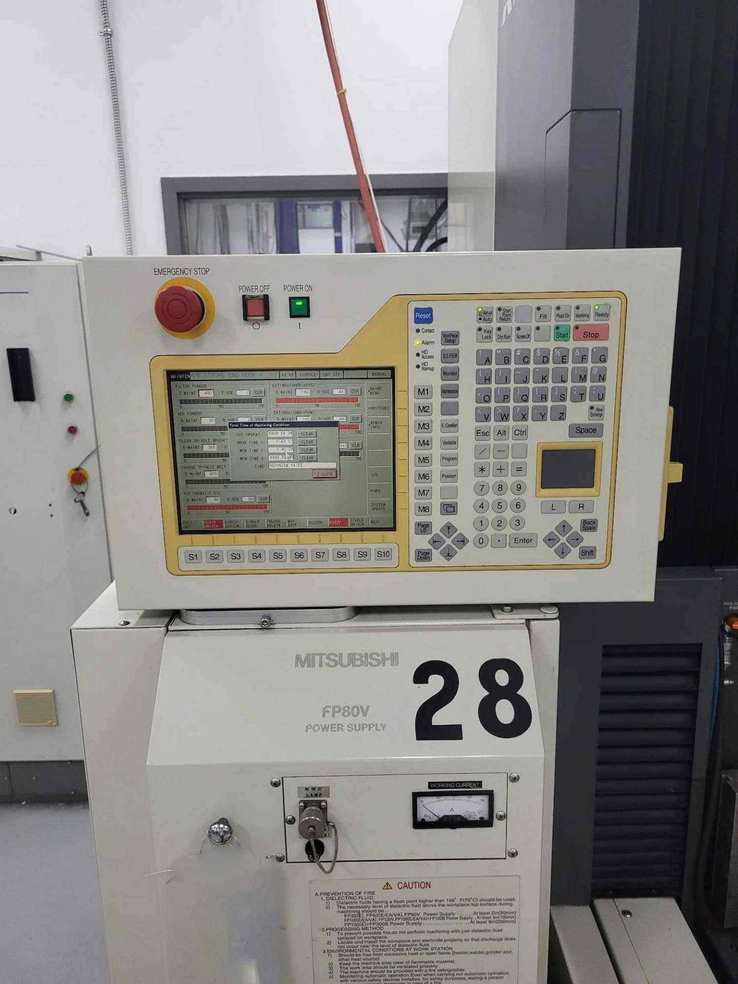 Mitsubishi EA12VM Die-Sinking EDM, 2006 - Image 10