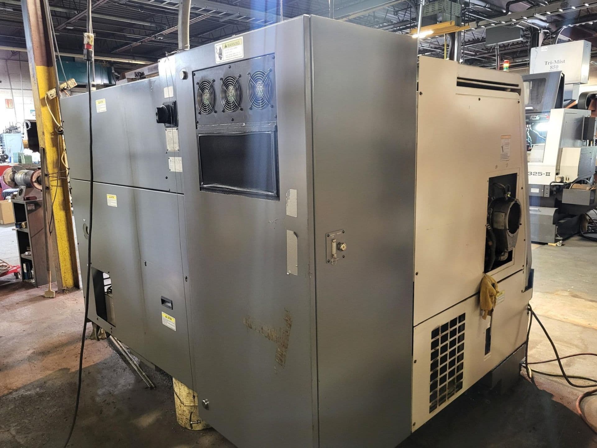 Okuma Captain L-370M CNC Lathe, 2006 - Tailstock, Live Tooling, Chip Conveyor - Image 12