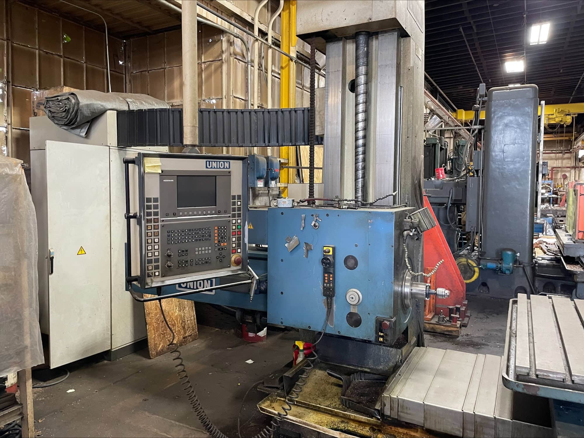 Union BFT 102 Boring Mill, 1998 - Heidenhain TNC 426 Control - Image 2