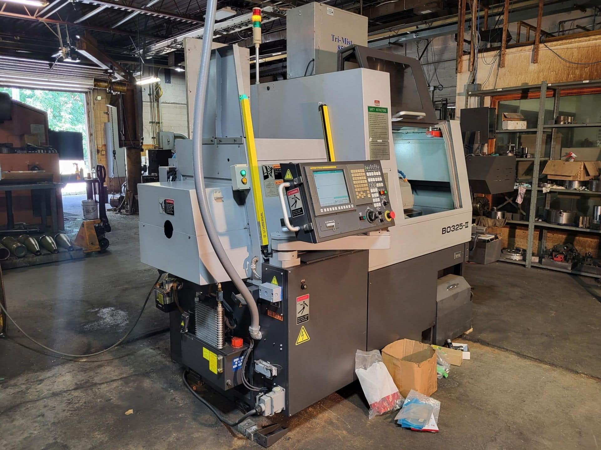 Tsugami B0325-II Swiss CNC Lathe, 2012 - Fanuc Control, Mist Buster, Chip Conveyor - Image 2
