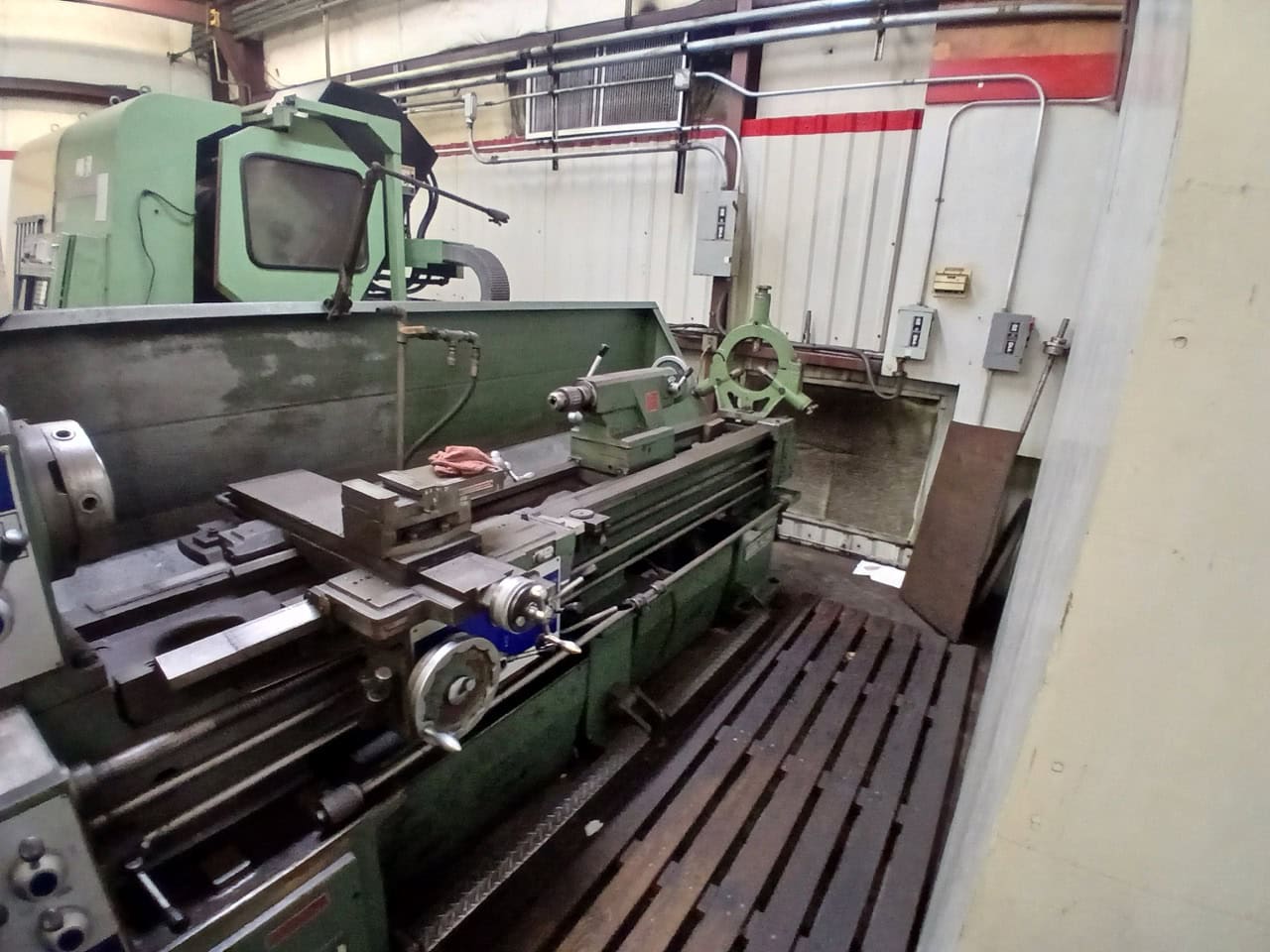 21" x 80" Kingston HL-2000 Engine Lathe, 1985 - Taper Attachment, Steady Rest - Image 2
