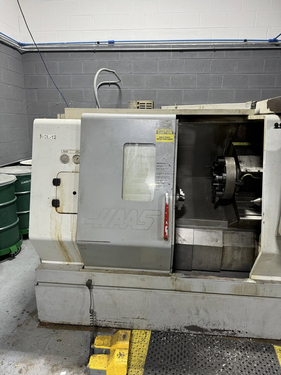 Haas SL-20T CNC Lathe, 2000 - Tailstock, Chip Auger - Image 2