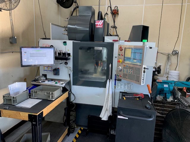 Haas Super Mini Mill 2, 2013 - WIPS Probing, 4th Axis, Chip Auger - Image 2