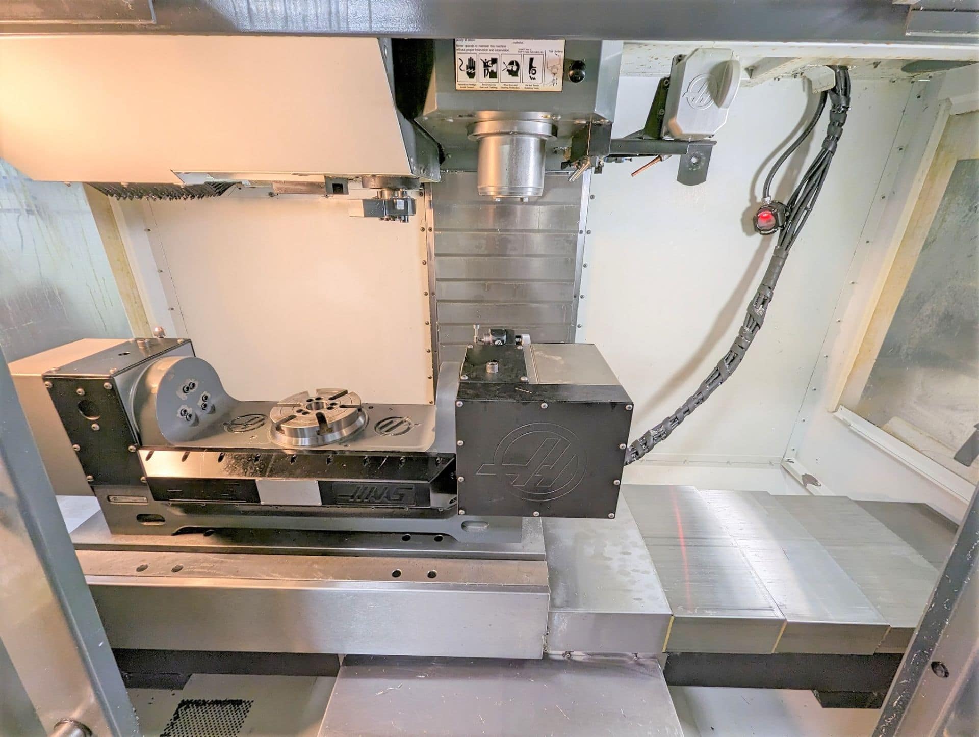 Haas VF-2TR 5-Axis CNC VMC, 2014 - TR160 Trunion, WIPS, TSC Low Hours, Tooling Included - Image 2