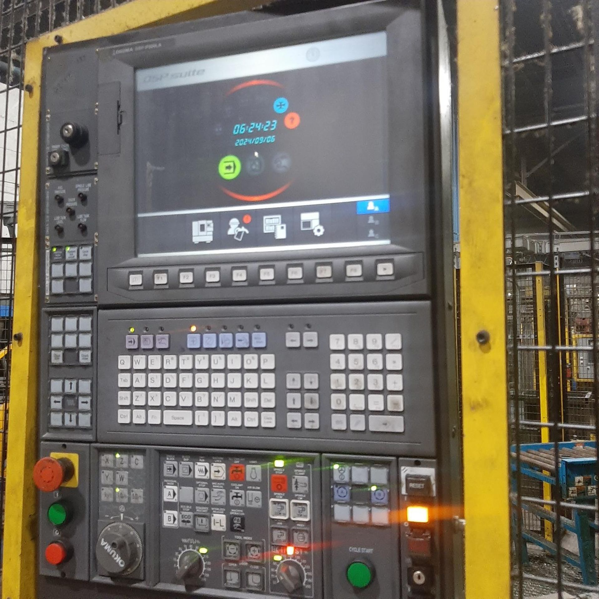 Okuma Law-V24 CNC Vertical Turning Center, 2018 - Wheel Lathe - Image 6