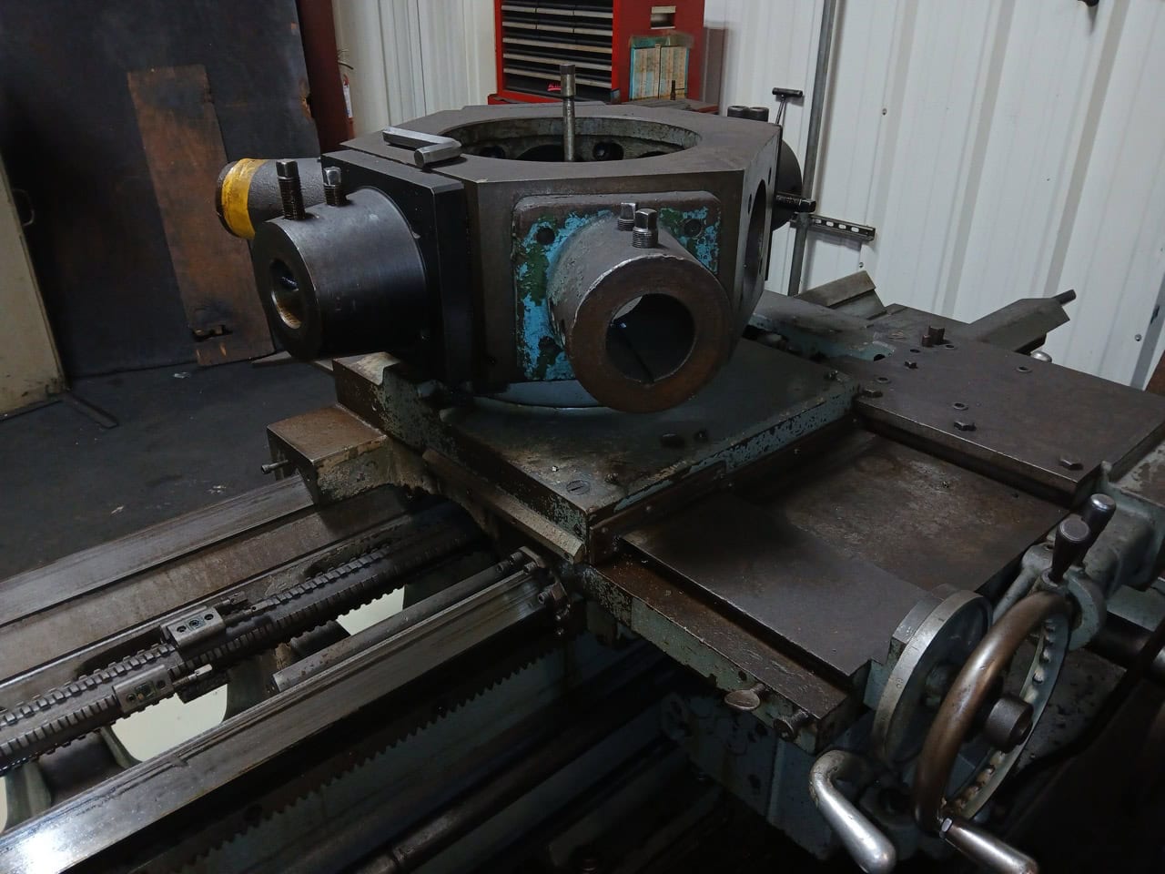 Warner and Swasey 4A M-3550 Turret Lathe - Front/Rear Chucks, Under Power In Plant - Image 3