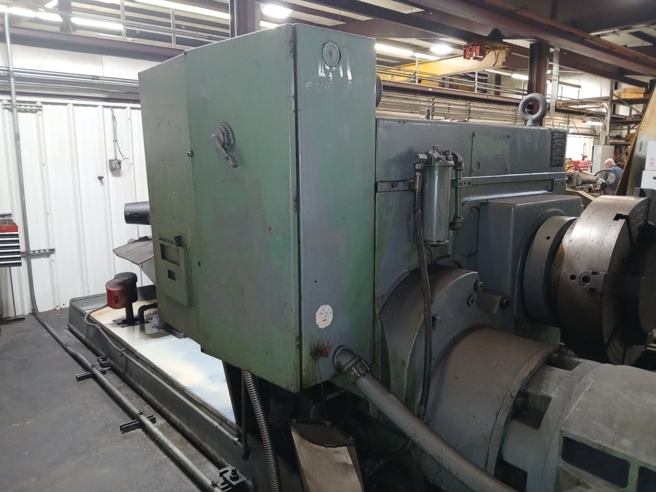 Warner and Swasey 4A M-3550 Turret Lathe - Front/Rear Chucks, Under Power In Plant - Image 4