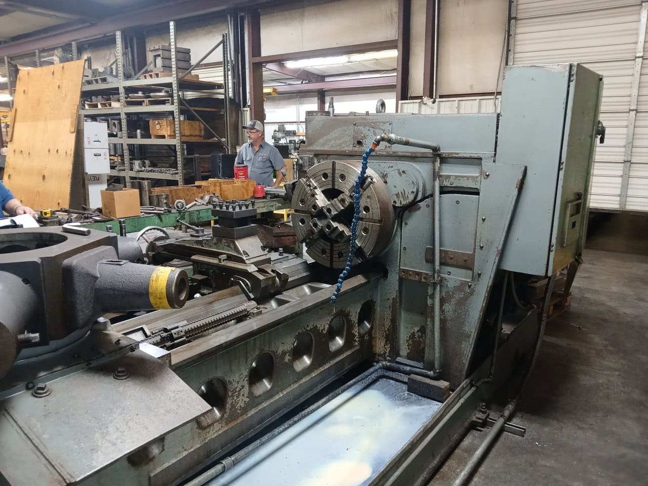 Warner and Swasey 4A M-3550 Turret Lathe - Front/Rear Chucks, Under Power In Plant - Image 5