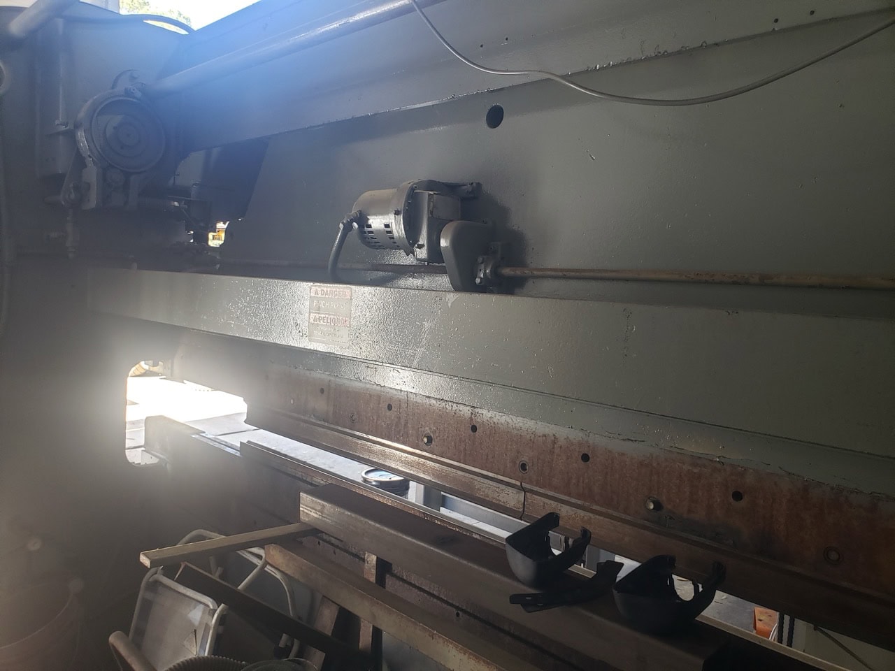 95 Ton x 12' Chicago 1012 L Mechanical Press Brake, 1975 - Image 3