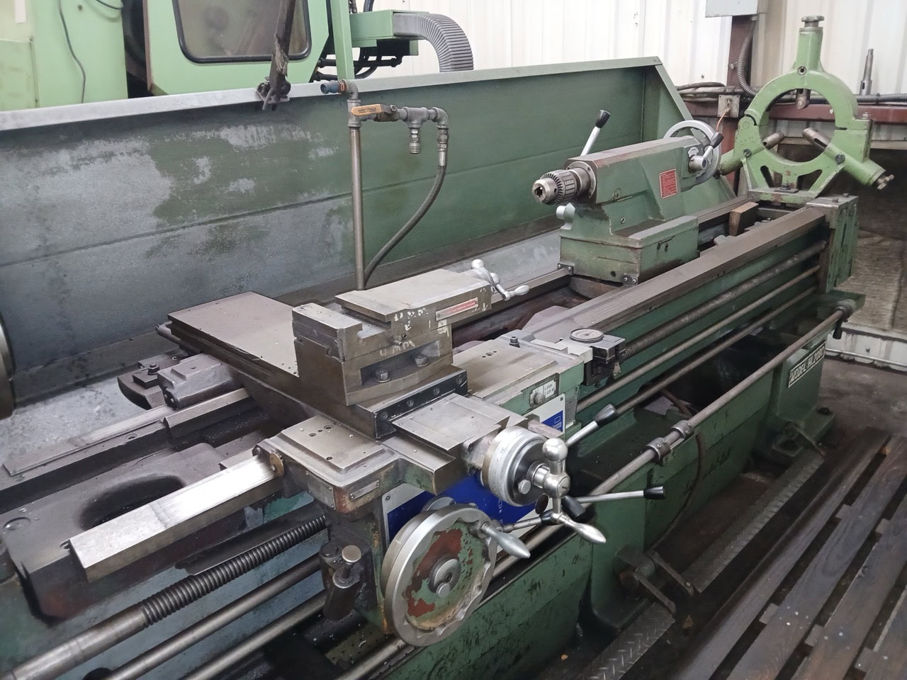 21" x 80" Kingston HL-2000 Engine Lathe, 1985 - Taper Attachment, Steady Rest - Image 4