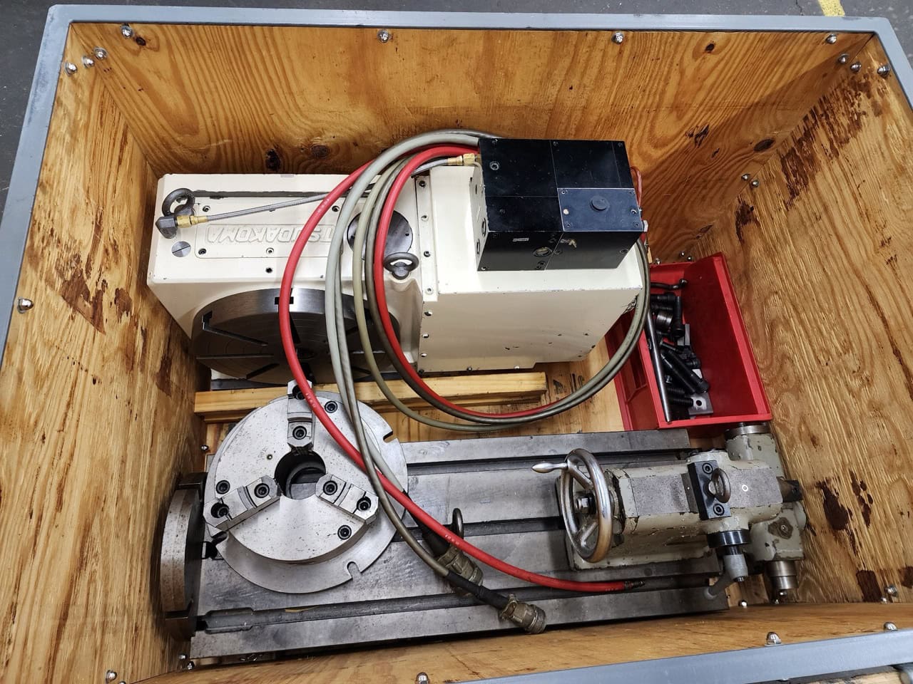 Tsudakoma RNCM-301R 4th Axis Rotary Table - Like New - Image 4