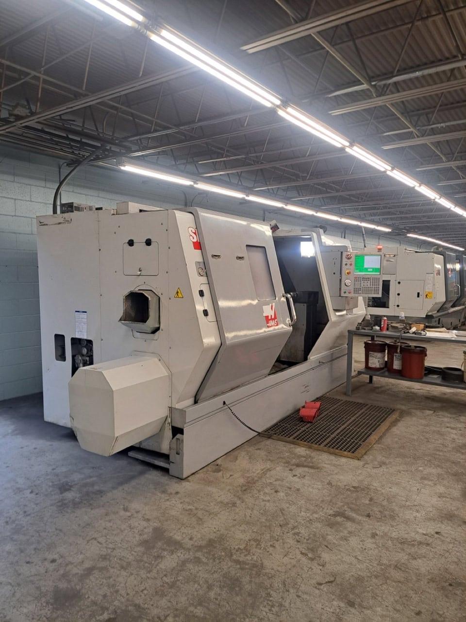 Haas SL-40 CNC Lathe, 2012 - Chip Conveyor, Tailstock - Image 4