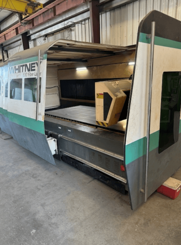 6000 Watt Whitney 1530 CNC Fiber Laser, 2014 - 5' x 10' Table, Dust Collector, IPG Power Source - Image 5