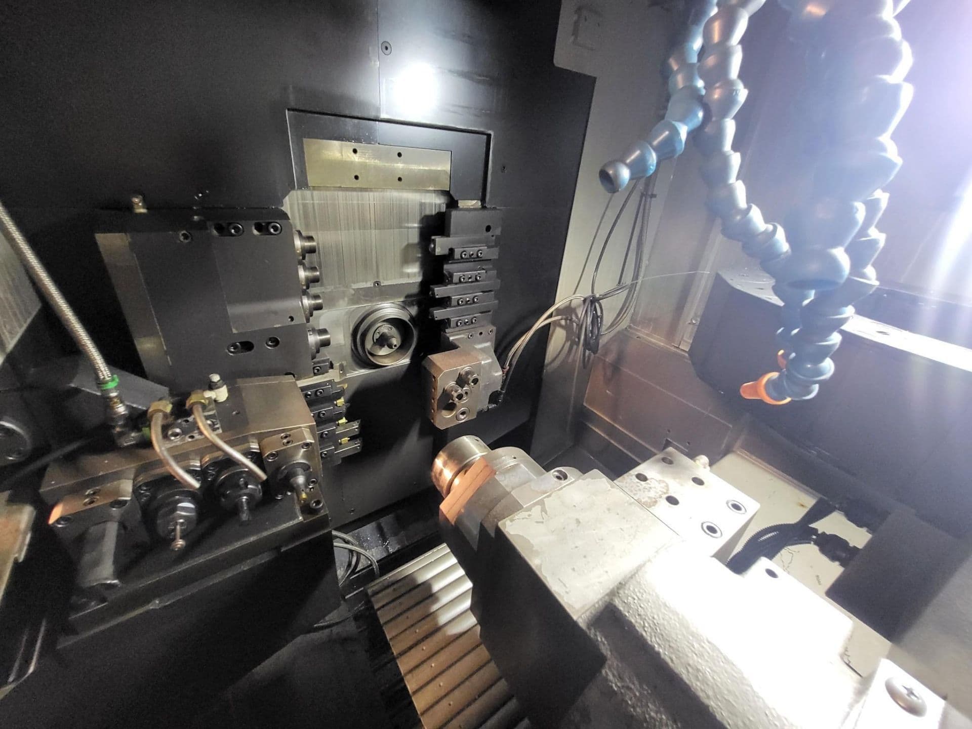 Tsugami B0325-II Swiss CNC Lathe, 2012 - Fanuc Control, Mist Buster, Chip Conveyor - Image 5