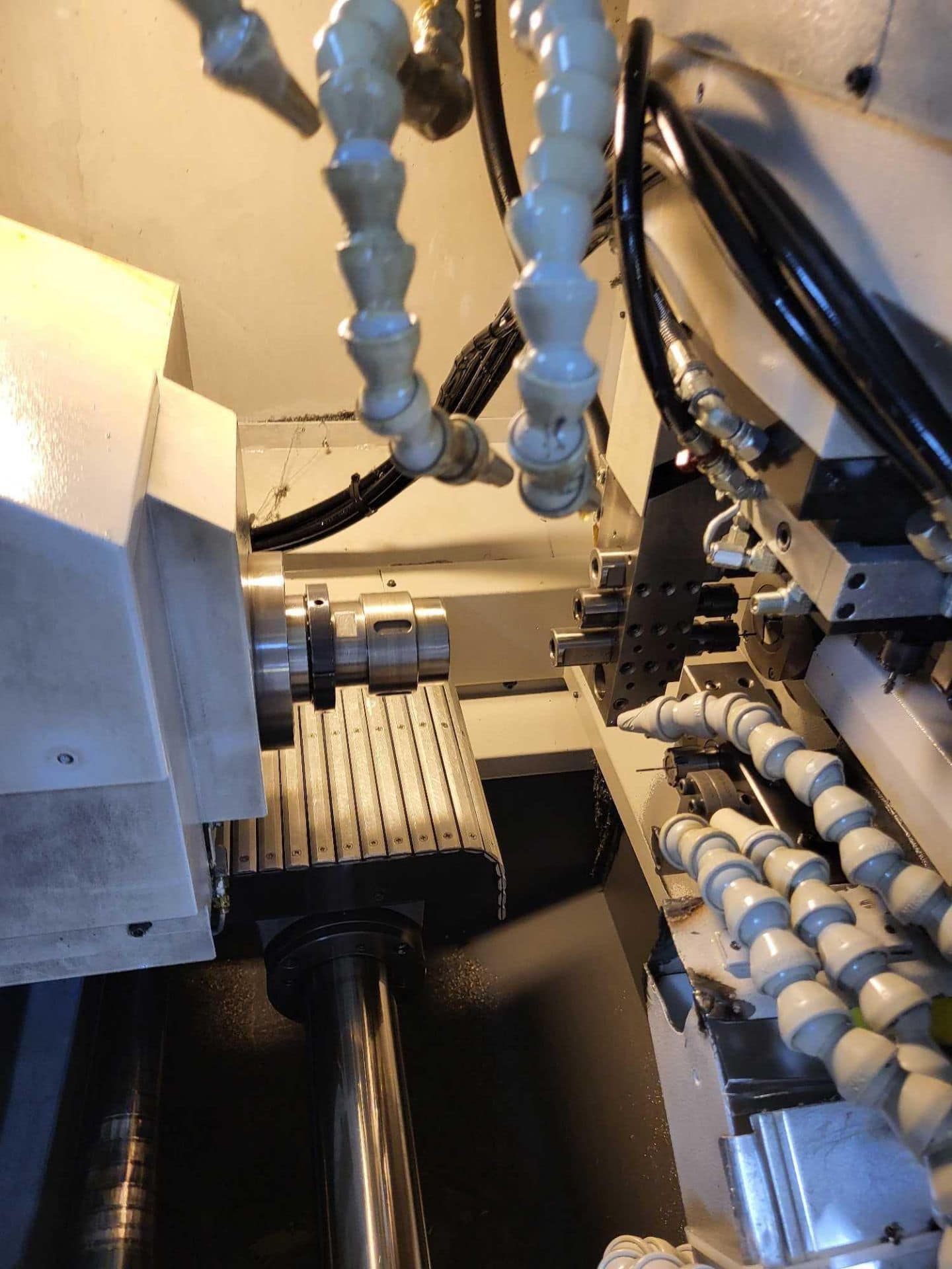 Citizen A20 VIIPL A220A/1521 CNC Swiss Lathe, 2012 - LNS Barfeed, Fire Suppression System, Cool Blaster Mist Buster - Image 5