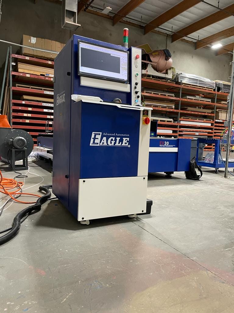 6,000 Watt Eagle EV-30 Maxphotonics Fiber Laser Cutting Machine, 2025 - Factory New, Never Put to Power, 5'x 10' - Image 4