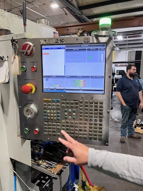 Haas VF-4SS 4-Axis VMC, 2016 - Installed 2017, HRT310 Rotary Table, TSC, Probing, HSM, WIPS - Image 8