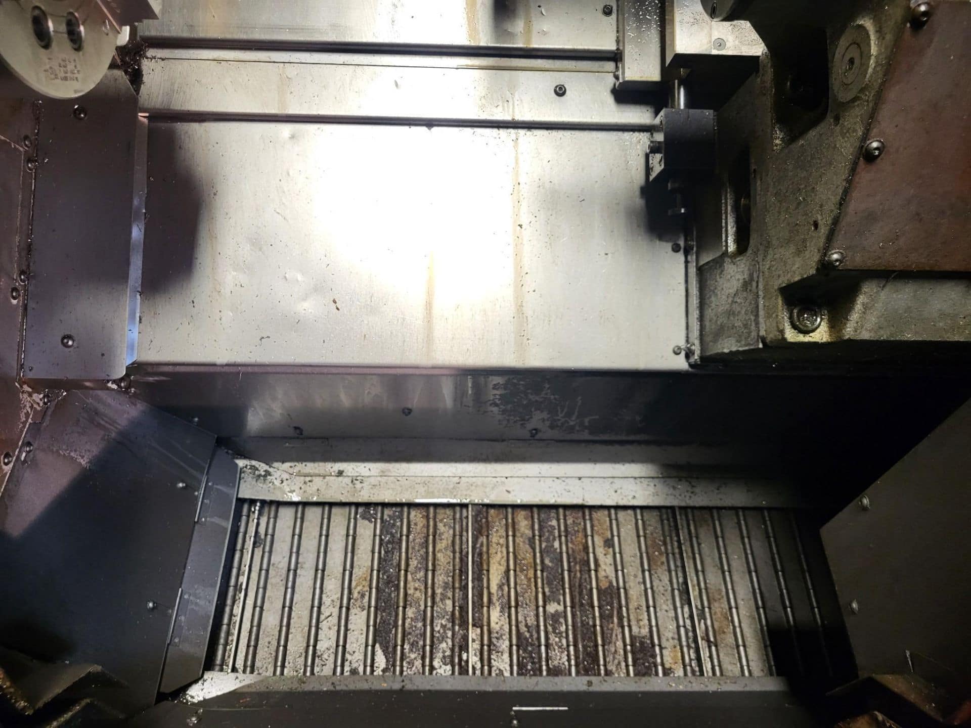 Okuma Captain L-370M CNC Lathe, 2006 - Tailstock, Live Tooling, Chip Conveyor - Image 9